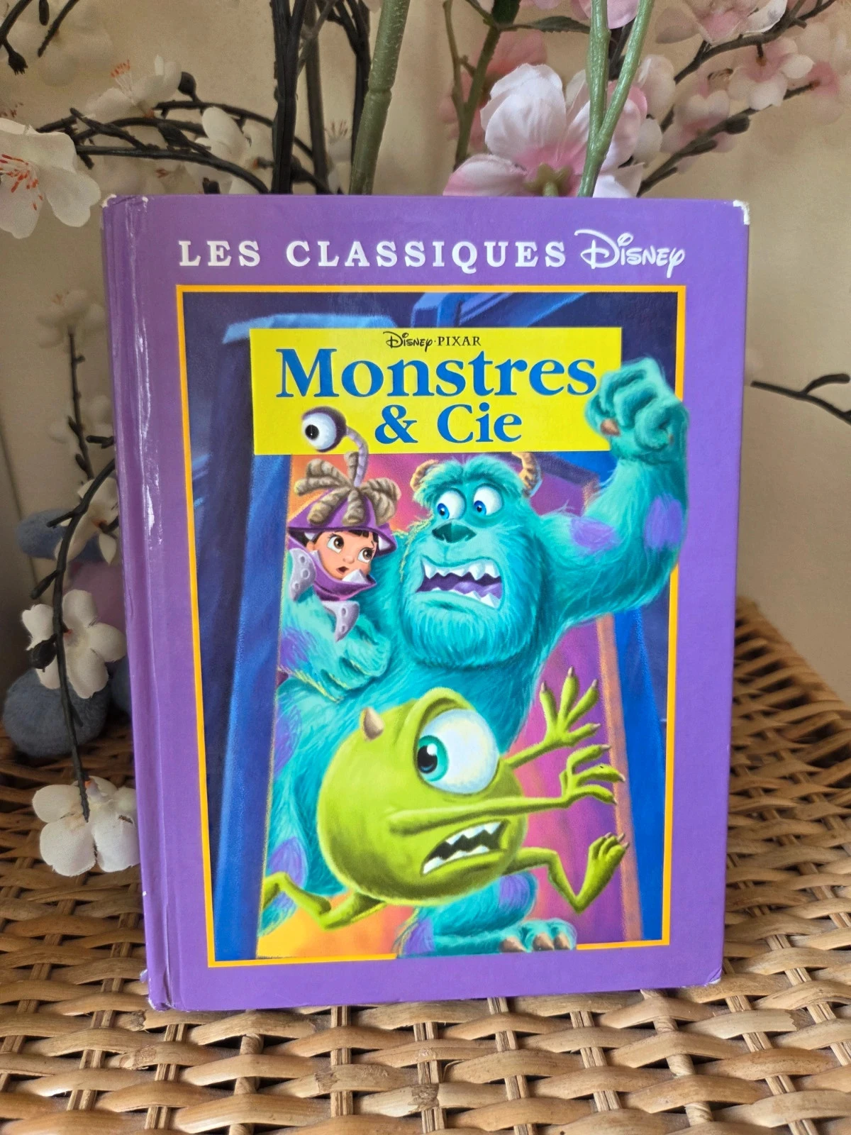 💜Monstres & Cie disney livre enfant